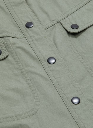 Detail View - Click To Enlarge - ISABEL MARANT ÉTOILE - 'Zolina' belted military shirt dress