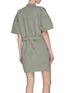 Back View - Click To Enlarge - ISABEL MARANT ÉTOILE - 'Zolina' belted military shirt dress
