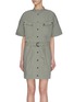 Main View - Click To Enlarge - ISABEL MARANT ÉTOILE - 'Zolina' belted military shirt dress
