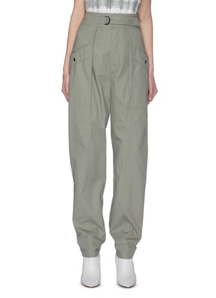 Main View - Click To Enlarge - ISABEL MARANT ÉTOILE - 'Zilyae' belted military pants