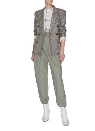 Figure View - Click To Enlarge - ISABEL MARANT ÉTOILE - 'Zilyae' belted military pants