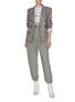 Figure View - Click To Enlarge - ISABEL MARANT ÉTOILE - 'Zilyae' belted military pants