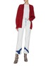 Figure View - Click To Enlarge - ISABEL MARANT ÉTOILE - 'Gabston' belted wrap cardigan