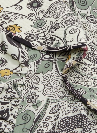 Detail View - Click To Enlarge - ISABEL MARANT ÉTOILE - 'Catarina' paisley print ruffle mini dress
