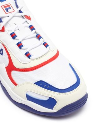 Detail View - Click To Enlarge - FILA - 'Luminance' chunky outsole panelled sneakers