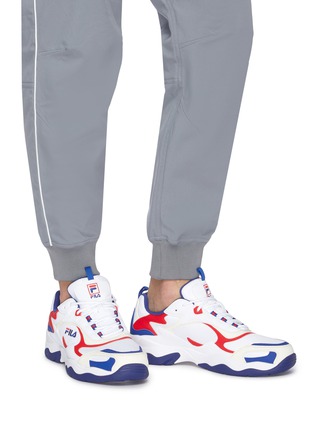 Figure View - Click To Enlarge - FILA - 'Luminance' chunky outsole panelled sneakers