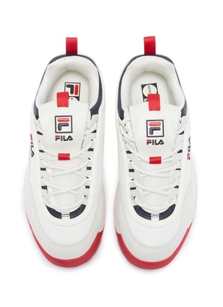 Detail View - Click To Enlarge - FILA - 'Disruptor II Lite' chunky outsole panelled sneakers