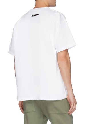 Back View - Click To Enlarge - FEAR OF GOD - 'FG' Short-sleeved T-shirt