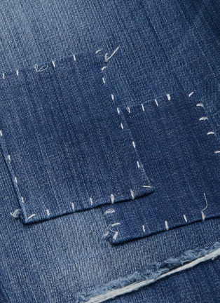  - DENHAM - 'Razor' rip-and-repair slim jeans