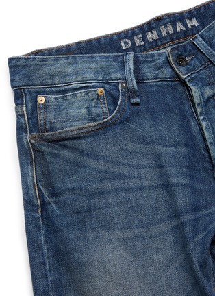  - DENHAM - 'Razor' rip-and-repair washed slim jeans