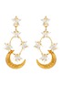 Main View - Click To Enlarge - JENNIFER BEHR - 'Australis' crystal embellished earrings