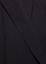  - NORMA KAMALI - Belted asymmetric draped robe coat