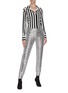 Figure View - Click To Enlarge - NORMA KAMALI - Striped shirt