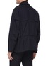 Back View - Click To Enlarge - CORNERSTONE - Cross slit wool jacket