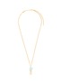 Main View - Click To Enlarge - BJØRG - 'Blue of the Sky' topaz 18k gold-plated silver pendant necklace