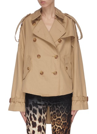 Main View - Click To Enlarge - R13 - Tuck-in trench jacket