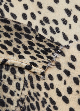  - R13 - Oversized cheetah print hoodie