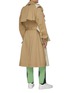 Back View - Click To Enlarge - FENG CHEN WANG - Panelled belted trench coat