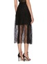 Back View - Click To Enlarge - SELF-PORTRAIT - Lace layer wrap skirt
