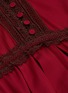 Detail View - Click To Enlarge - SELF-PORTRAIT - Chantilly lace panel mini dress