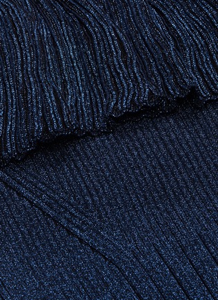  - SELF-PORTRAIT - Layered ruffle rib knit sweater