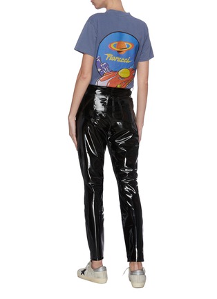 Figure View - Click To Enlarge - FIORUCCI - Spaceship logo print T-shirt