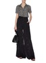 Figure View - Click To Enlarge - STAUD - Floral Embroidery Serge Pants