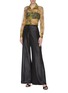 Figure View - Click To Enlarge - STAUD - 'Brady' graphic print sheer organza top