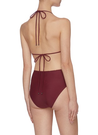 Back View - Click To Enlarge - SIMKHAI - Lace applique bikini bottom
