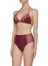 Figure View - Click To Enlarge - SIMKHAI - Lace applique bikini top