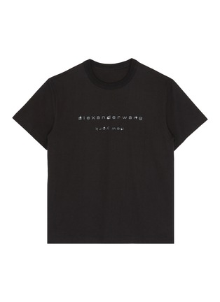 Main View - Click To Enlarge - ALEXANDER WANG - x Lane Crawford logo embellished unisex T-shirt