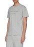 Detail View - Click To Enlarge - ALEXANDER WANG - x Lane Crawford logo embellished unisex T-shirt
