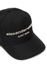 Detail View - Click To Enlarge - ALEXANDER WANG - x Lane Crawford logo embroidered baseball cap