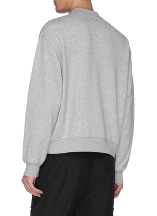  - ALEXANDER WANG - x Lane Crawford logo embellished unisex sweatshirt