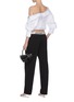Figure View - Click To Enlarge - ALEXANDER WANG - x Lane Crawford logo contrast waistband jogging pants