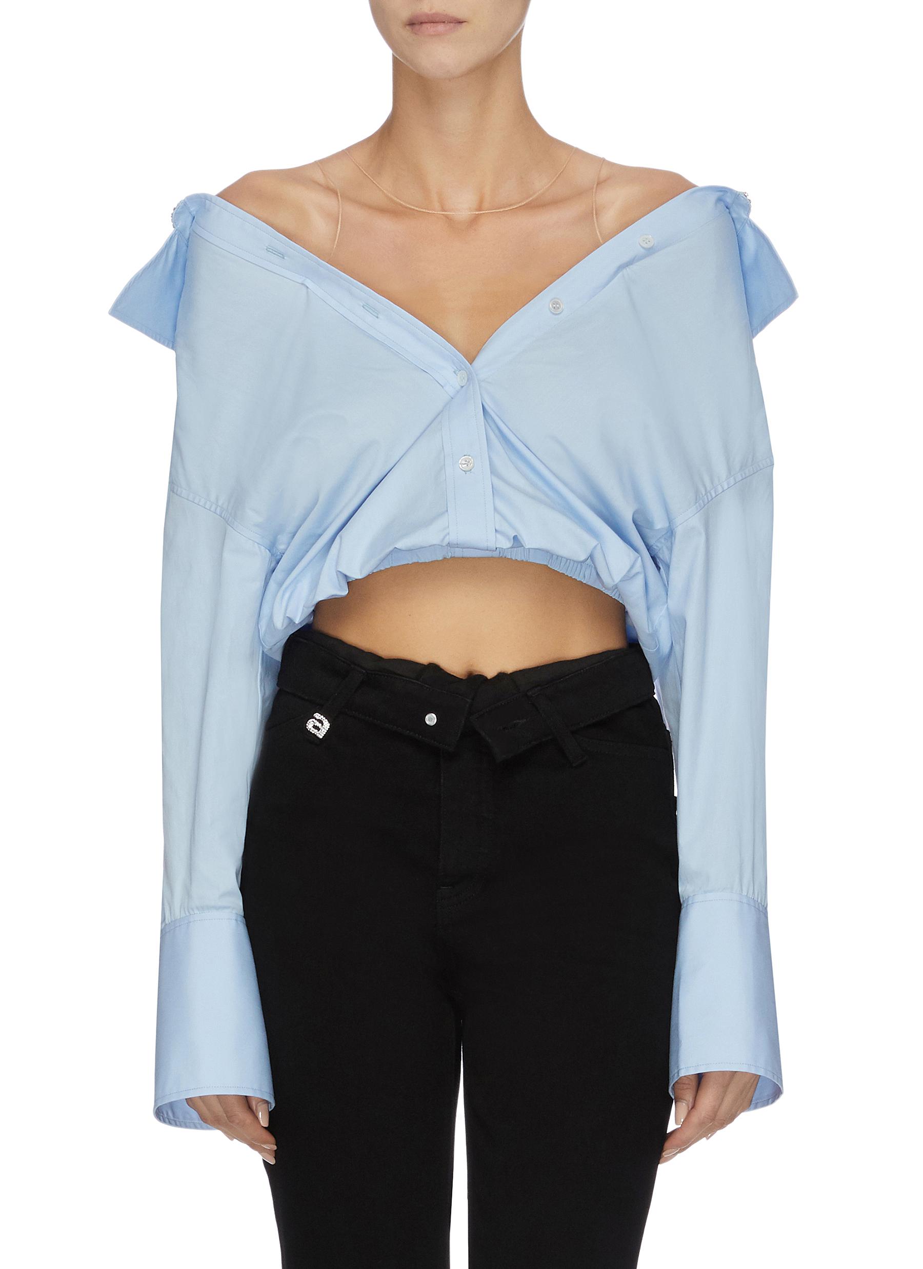 Alexander wang blue shirt Clearance
