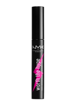 Main View - Click To Enlarge - NYX PROFESSIONAL MAKEUP - Worth The Hype Waterproof Mascara – 01 Black