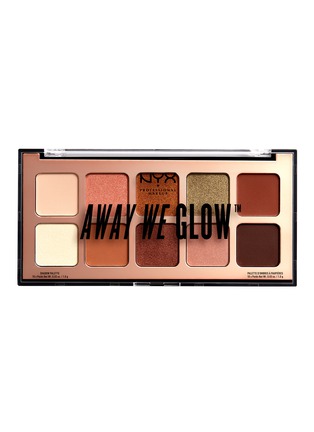 Main View - Click To Enlarge - NYX PROFESSIONAL MAKEUP - Away We Go Shadow Palette – 02 Hooked On Glow