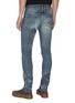 Back View - Click To Enlarge - FDMTL - Distressed boro patchwork skinny jeans