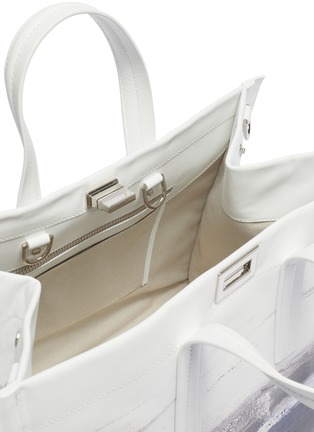 Detail View - Click To Enlarge - CHARLOTT VASBERG  - 'Night Prowler' abstract print patent leather tote bag