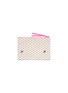 Main View - Click To Enlarge - BONTON - Star print contrast zipper pouch