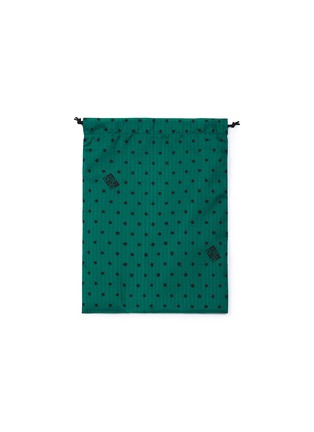 Main View - Click To Enlarge - BONTON - Bonton drawstring pouch set – Green