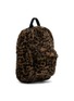 Main View - Click To Enlarge - BONTON - Leopard faux fur backpack