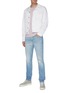 Figure View - Click To Enlarge - FRAME - 'L'Homme' Distress Skinny Jeans