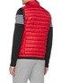 Back View - Click To Enlarge - ROSSIGNOL - 'Verglas' stand collar quilted vest