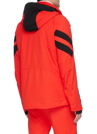 Back View - Click To Enlarge - ROSSIGNOL - 'Aeration' stripe ski jacket