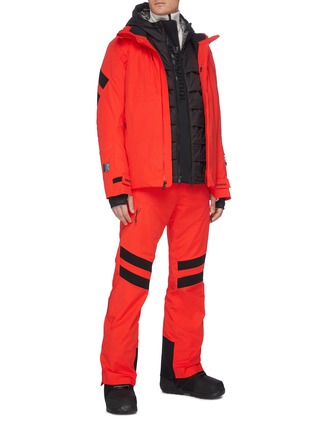 Figure View - Click To Enlarge - ROSSIGNOL - 'Aeration' stripe ski jacket
