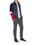 Figure View - Click To Enlarge - ROSSIGNOL - 'Palmares' downproof quilted paneled jacket