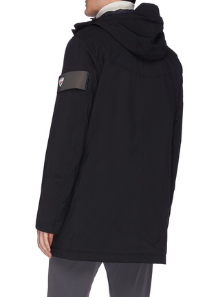 Back View - Click To Enlarge - ROSSIGNOL - 'Maxence' logo patch padded parka