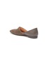  - RODO - Cutout suede panel leather loafers
